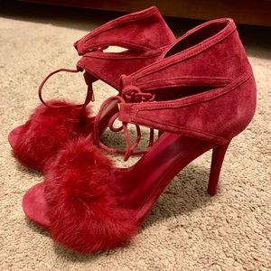 Michael kors rabbit fur very SEXY heels.
